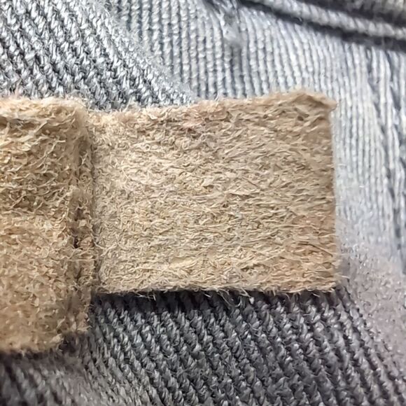 Max Jeans Grey  Lightweight Relaxed Fit Chore Jacket Khaki Size M - Picture 3 of 10